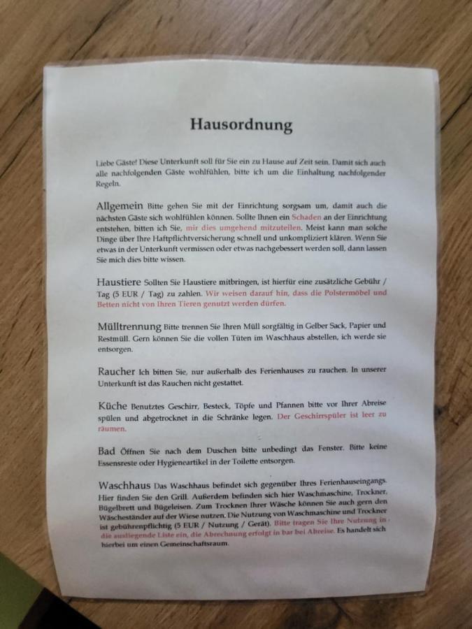 Timmenrode Ferienhaus Teufelsnest מראה חיצוני תמונה